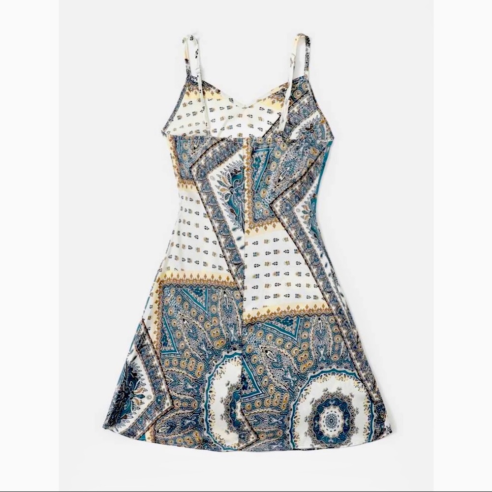 NEW Scarf Print Cami Dress-Medium